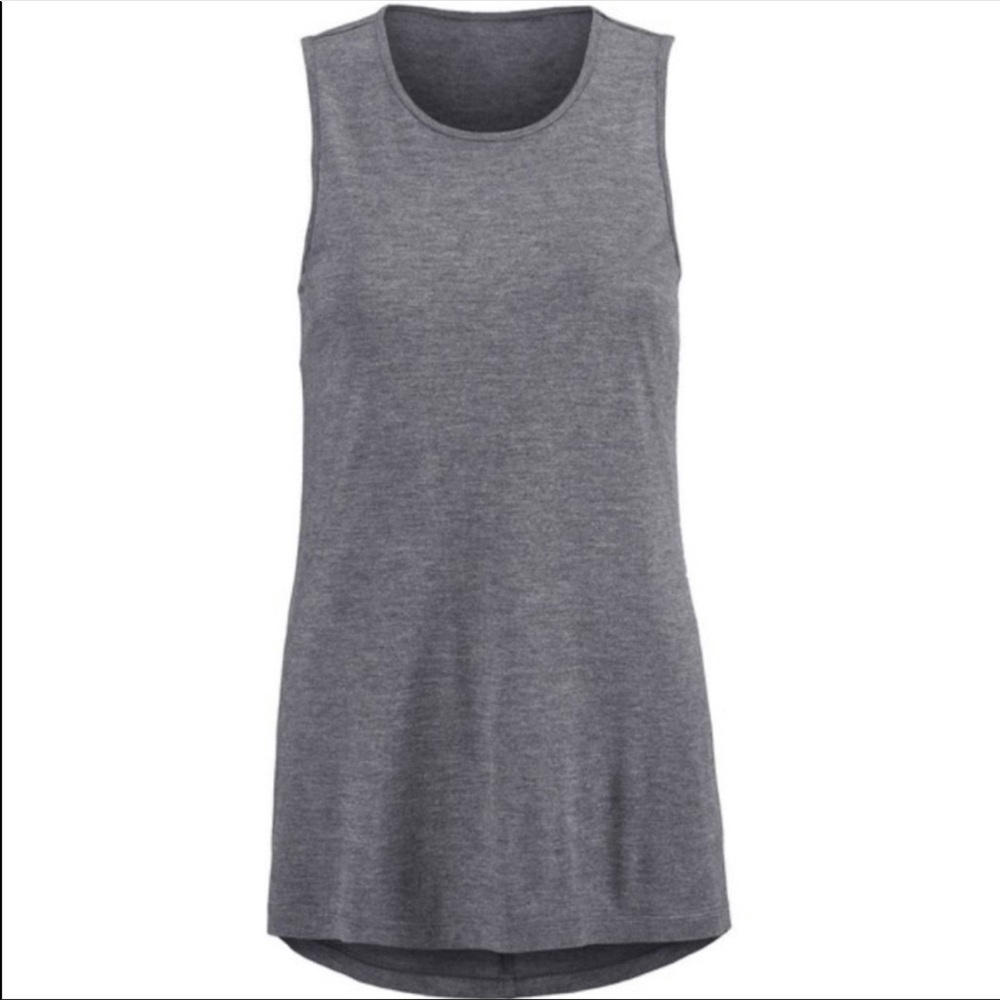 CAbi Small Charcoal Gray West End Style Sway Tank Top